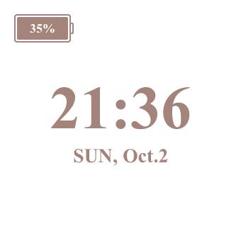 Time Widget ideas[VxyxBs1A4JUMbOchU43m]