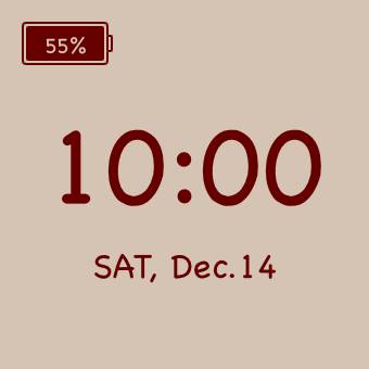 Time Widget ideas[i0Ih74sp5pCvzNMa5l0a]