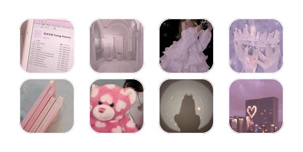 pinkblack App Icon Pack[GElwZzx9Y6xs1XtREJqO]