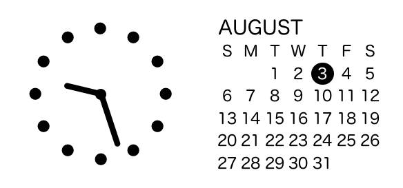 Clock Widget ideas[PgxLl2z0JwwnaMFDFut7]