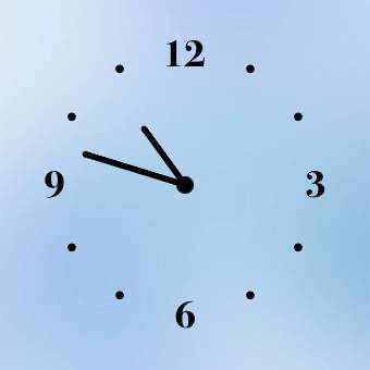 Simple Clock Widget ideas[0sFYnJ2xZEGutrALFexe]