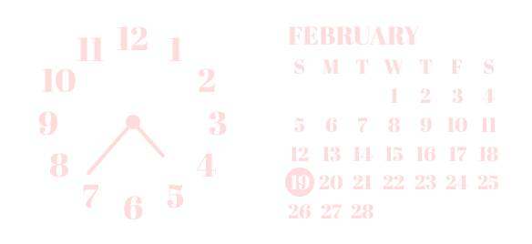 Clock Widget ideas[akqLbeBxWzsWh4gnCpfl]