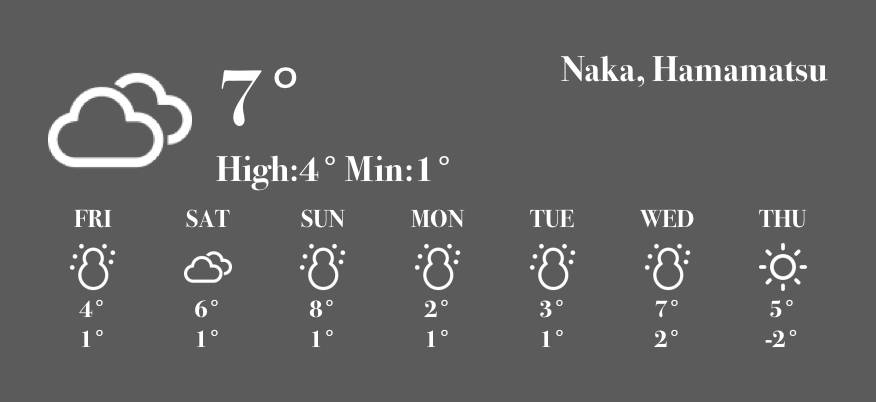 天気 Weather Widget ideas[GmVlVf9t6oeEjDUf1Ej5]