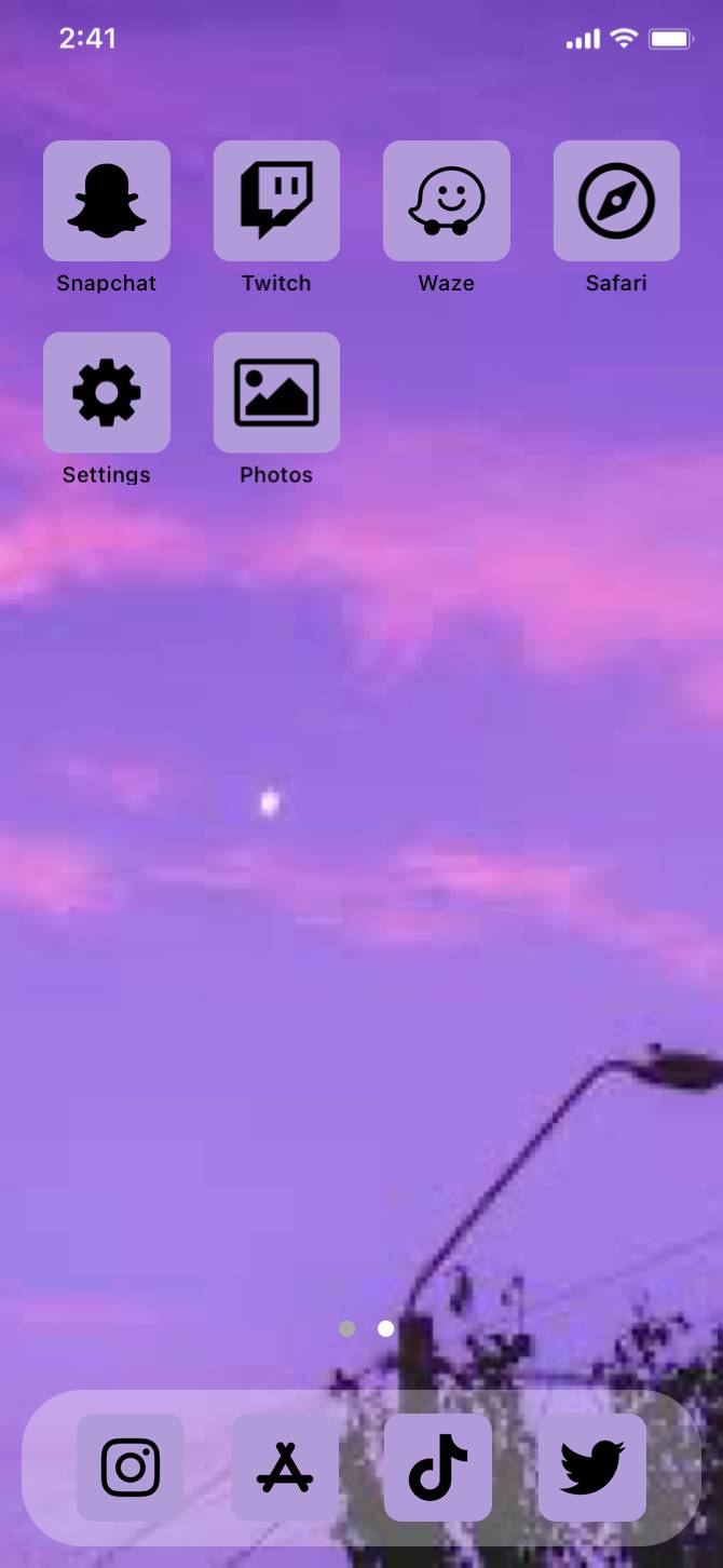 Purple Aesthetic Home Screenأفكار الشاشة الرئيسية[GQgcl7E4f56ZI2vcMo9t]