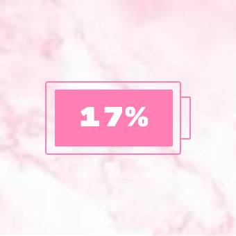 Pink Battery Batería Ideas de widgets[qZcTKjcICLr29e2DEbqF]