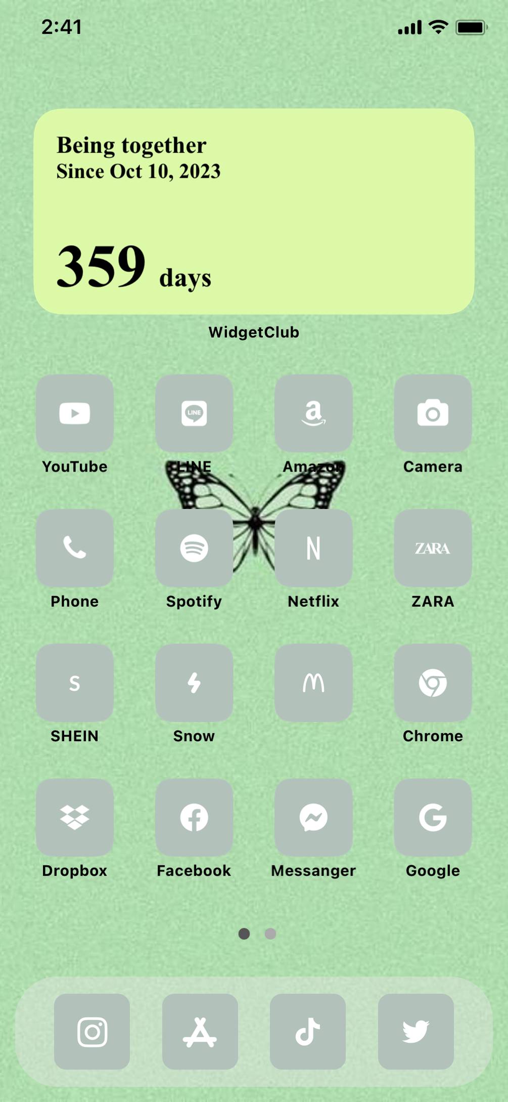 cute aestetic home screen 💚Idées d'écran d'accueil[7kaexdynmp10mtJb64gc]