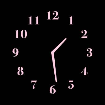 Horloge Idées de widgets[5zM2MCRLMnuNmbcoIye7]