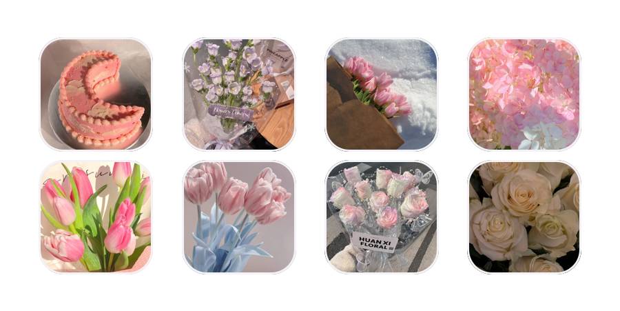 Flowers App Icon Pack[TueOE2BsteobFoWcD09G]