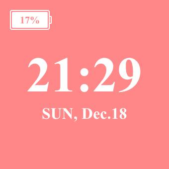 Time Widget ideas[LqyctZak3CTUrEGf76J2]