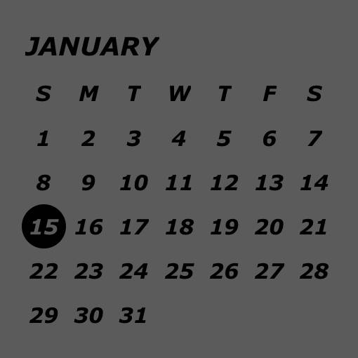 Kalender Widget ideer[Xj35oWjIEkNIhOjCApg0]