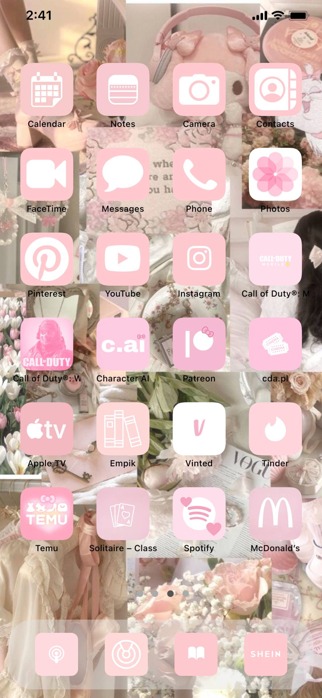 Pink aesthetic icons, widgets and wallpapersKezdőképernyő ötletek[h4bp7iNGgrLWwjpDcUSN]