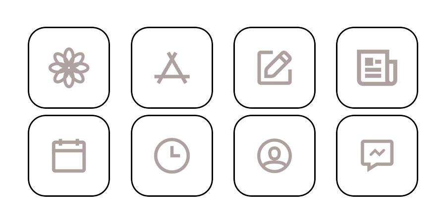 アイコン Pacchetto icone app[OJ8cjI2iKyJ8kP0JupSL]