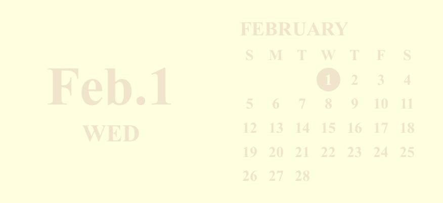 Calendario Ideas de widgets[mJ40w1m6MxHZfs9mxd9C]