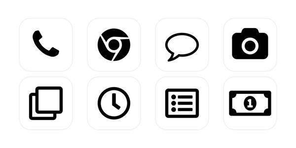 Bílý App Icon Pack[z69BlWey1La3yyMjtxDN]
