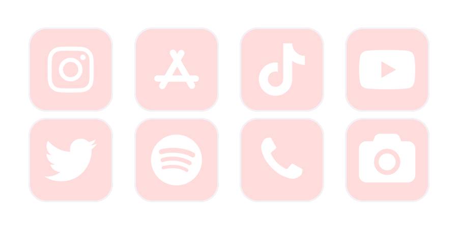 バラ（ピンク） App Icon Pack[2hLqzXnTUO157lJC653a]