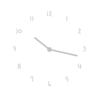 Clock Widget ideas[phRzIqZ2eN8oGYPrKtiW]