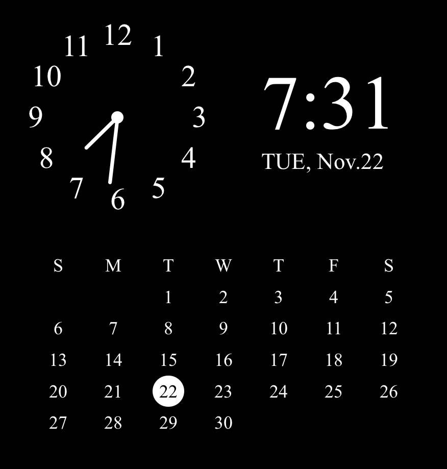 Clock Widget ideas[Nro8iLjjKafEYAUlF6yW]