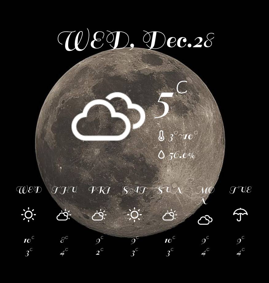 Wetter Widget-Ideen[OSTtl1in8YTl7YkMY7Jc]