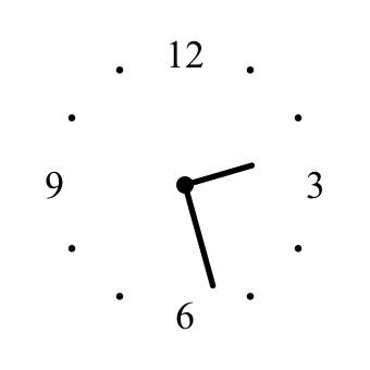 時計-モノクロ 시계 위젯 아이디어[dfgqSvXgrHgJPYOoLPw0]