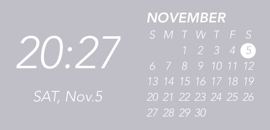 Calendario Ideas de widgets[E9sJO3AlT1qzGjjldBXR]