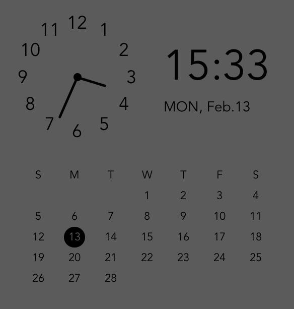 Reloj Ideas de widgets[KWSnp3QhmbTjYRIIeUb4]