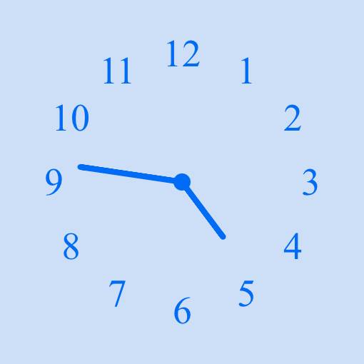 Clock Widget ideas[yMr7vR4pyYgsMdYpjJSb]