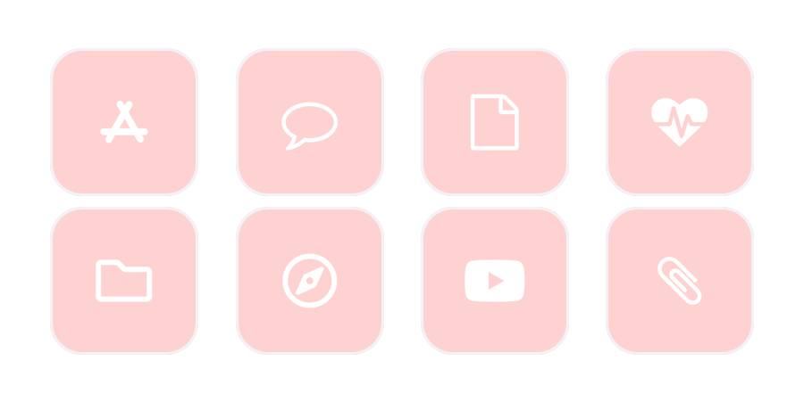 フレンチガーリー App Icon Pack[2dRFDgt6BsqCi9Y73sSl]