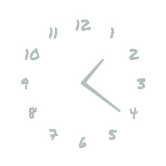 Clock Widget ideas[6vQVOIxYOiIjiBpg3kmh]