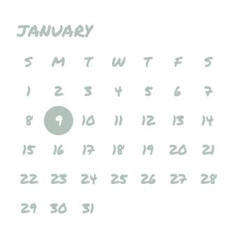 Calendar Widget ideas[M9Q3QXvvlIOMWyxLuTpP]