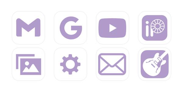 紫App Icon Pack[h8pJf6Cq5KBHwfAwn2Mj]