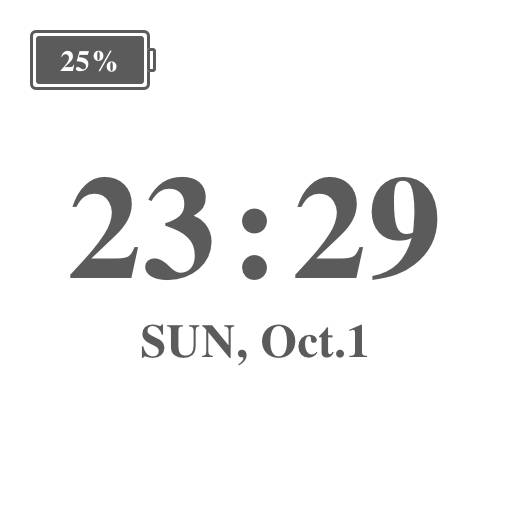 Time Widget ideas[BH91bhQkcnsWirryS50b]