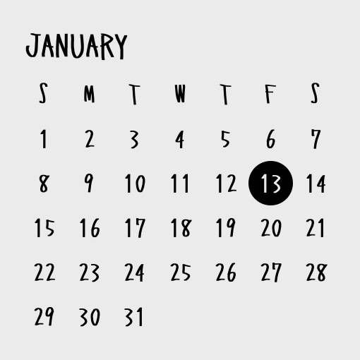 Calendario Idee widget[nBefThyWkky3Z9hP4v1P]