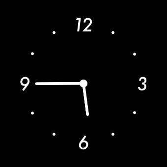 Simple Clock Widget ideas[aGVkqmkac1zKqaniQP3j]