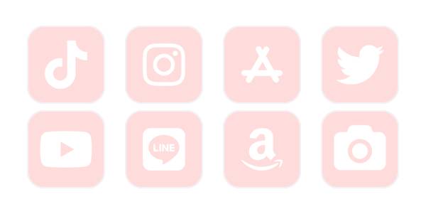 Roze App-pictogrampakket[vWtgY96zNhnDBp4m7XDC]