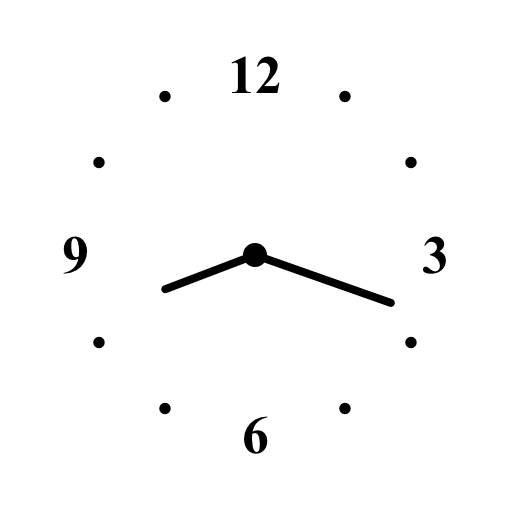 black clock Uhr Widget-Ideen[bS6e9tfRiClvHxxFAspa]