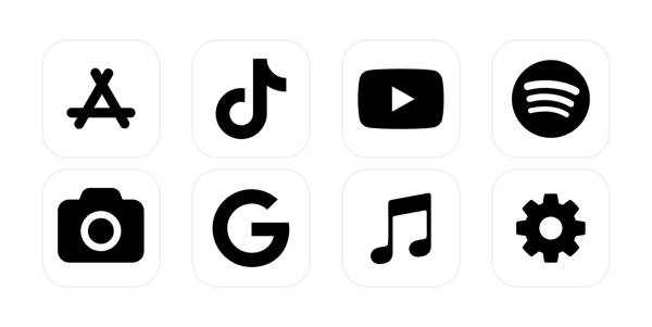 Simple Paquete de iconos de aplicaciones[Xj0tuUj8VvgXVe9KDMM1]