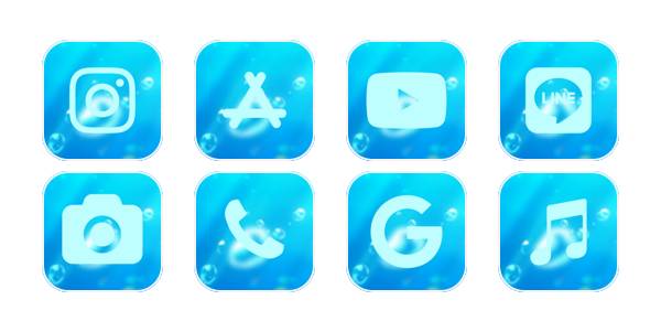 Light blue App Icon Pack[h1JRIJYMqKwuC6sLLFTZ]
