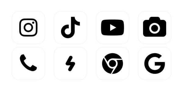 WhitePaquete de iconos de aplicaciones[rglrTIuexV87PVwjUJ1P]