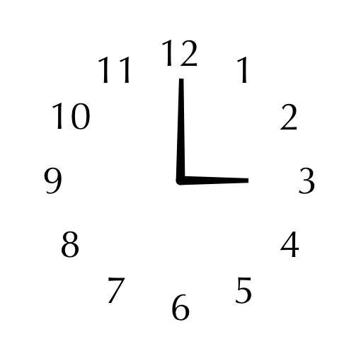 Clock Widget ideas[5JgWzemH6tC098aT1KjZ]