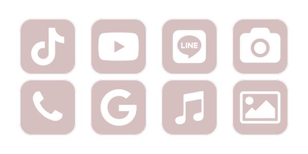 Pink App Icon Pack[86KShUSWoplHkVotRuxp]
