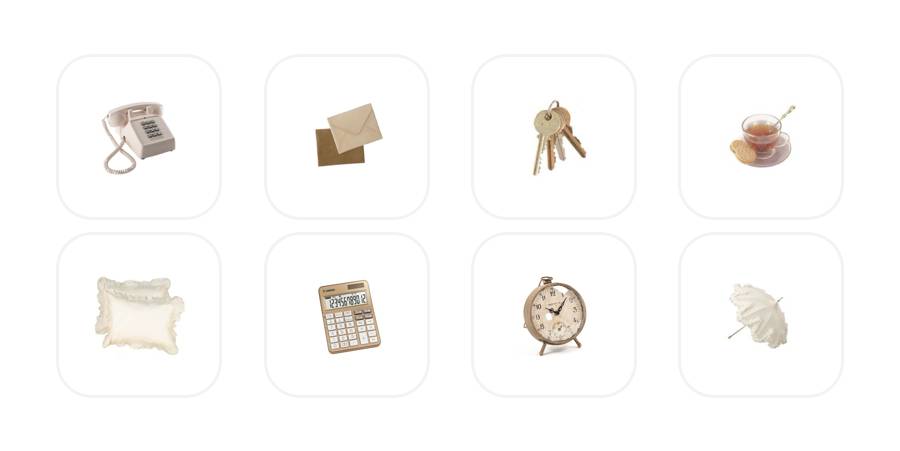 beige * ivoryApp Icon Pack[ZTlnn7fowxbUdezgfzqr]