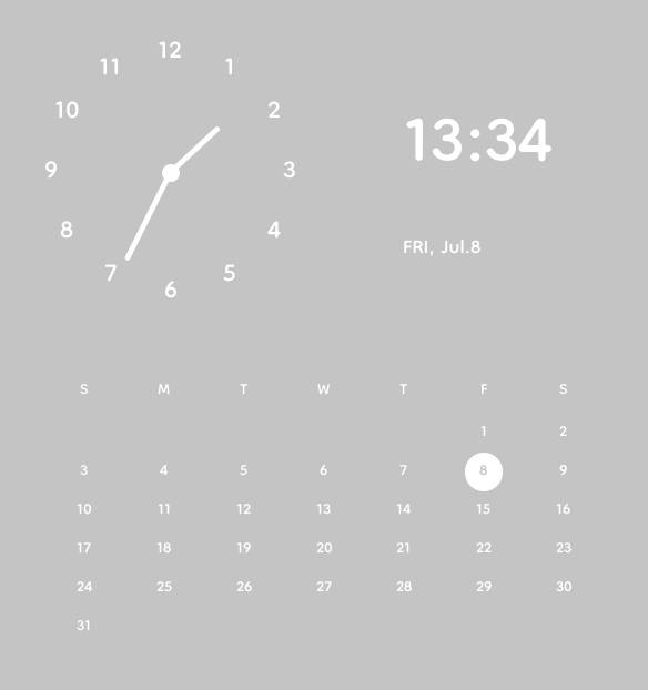 Clock Widget ideas[KfBBRK95KNKvqnqlz3Xb]