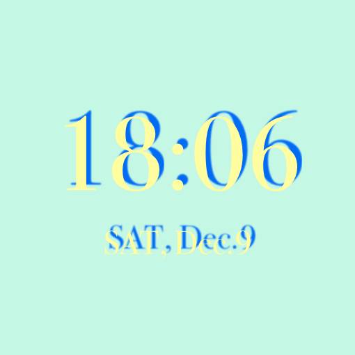 Time Widget ideas[TEO43lIpFDo8pddFhQ4T]