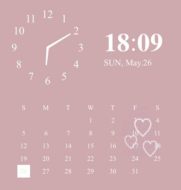 Horloge Idées de widgets[templates_ySMg3JvVUuwueuoiXltb_0A242C2C-E3D0-4F63-A51C-46E58F170C0E]