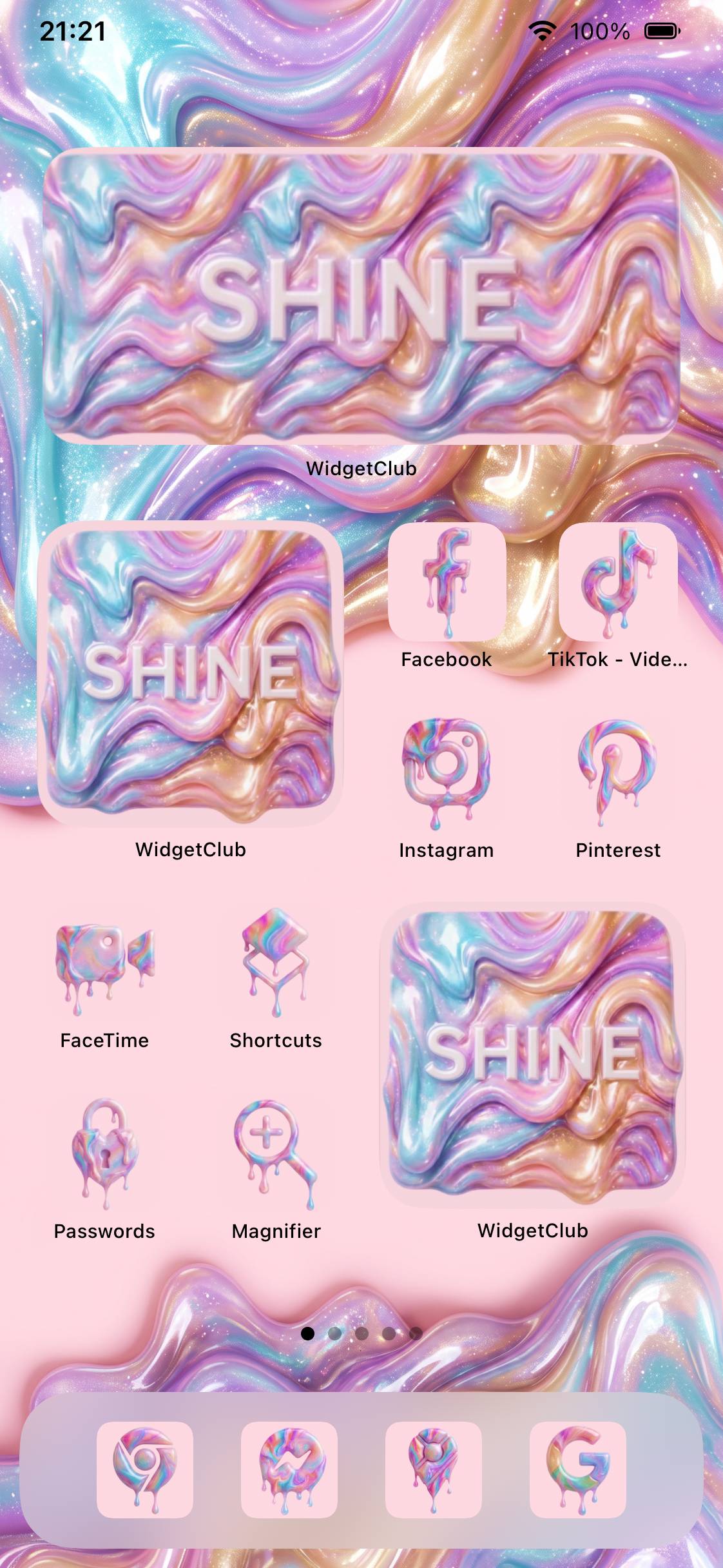 Rainbow Slime 🌈Home Screen ideas[zbdEm9RxvzFYHKLlhgmG]