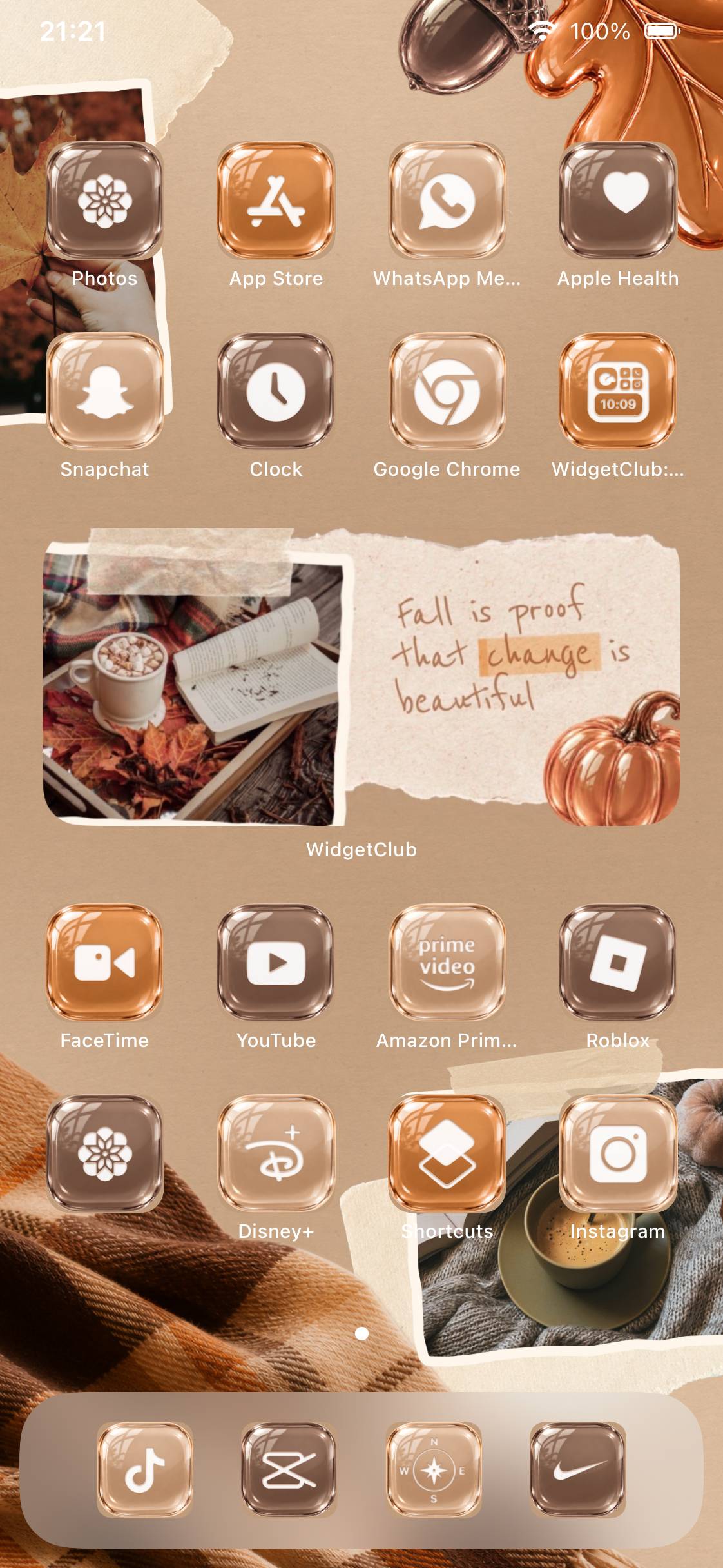 Cozy autumn🍂☕️Home Screen ideas[QseypJy1N2aGPtsxHl8S]