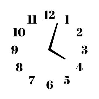Clock Widget ideas[KFu8W4YbLFo43yTdDuyk]