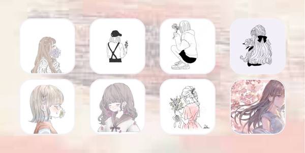 Flower App Icon Pack[jfo6O8ldz93jJMufYCNq]