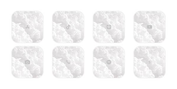 white Pacchetto icone app[cH968pbOFmsHfH6Nwbyf]