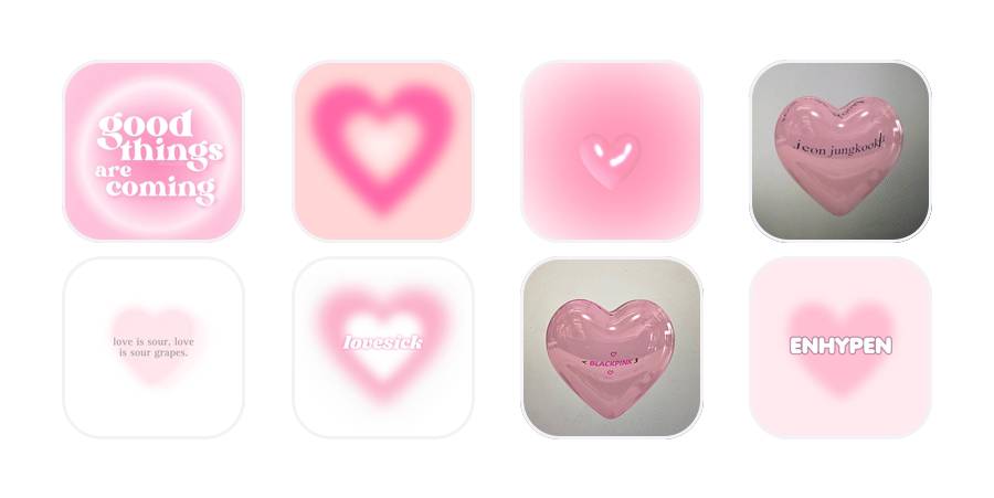 ピンク💕💓💗 App Icon Pack[jJdHpaH4ysCHu5Fz4qE0]